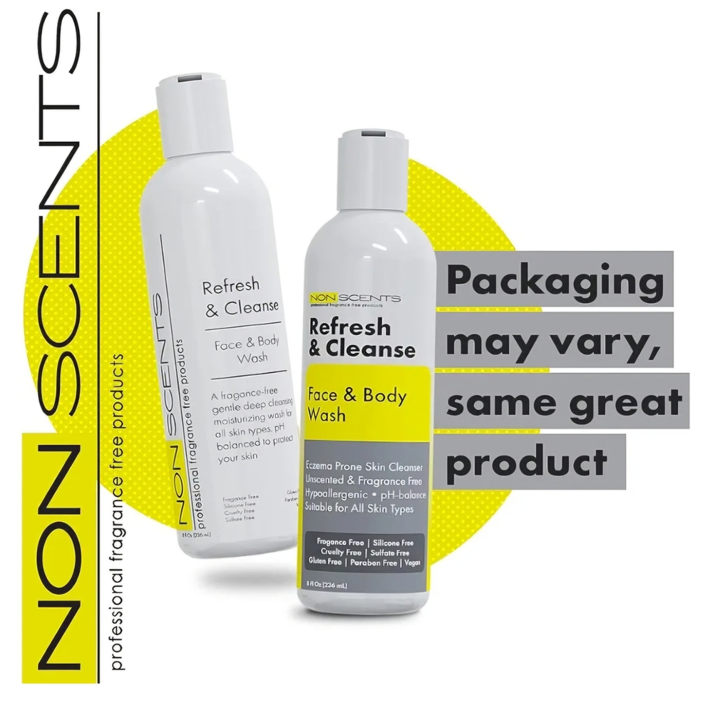 Non Scents Refresh & Cleanse Face/ Body Wash